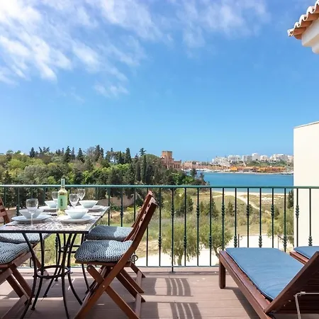 Front Line Townhouse N 9 In Ferragudo Sea Views Casa de Férias Ferragudo (Faro)